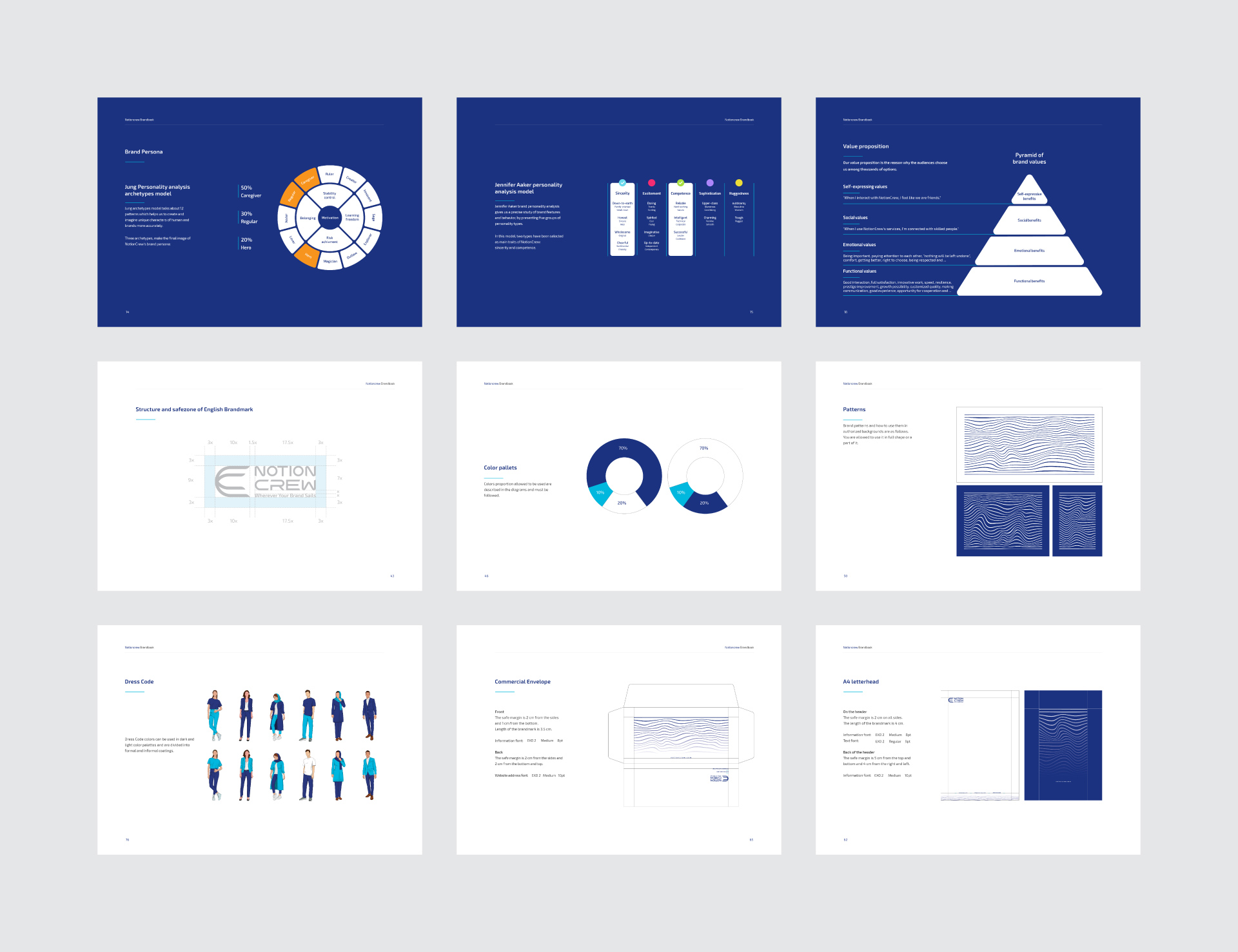 Notion Crew Agency Brand identity Design