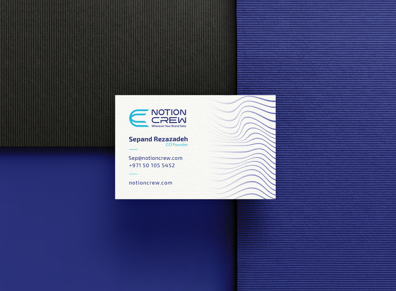 Notion Crew Agency Brand identity Design