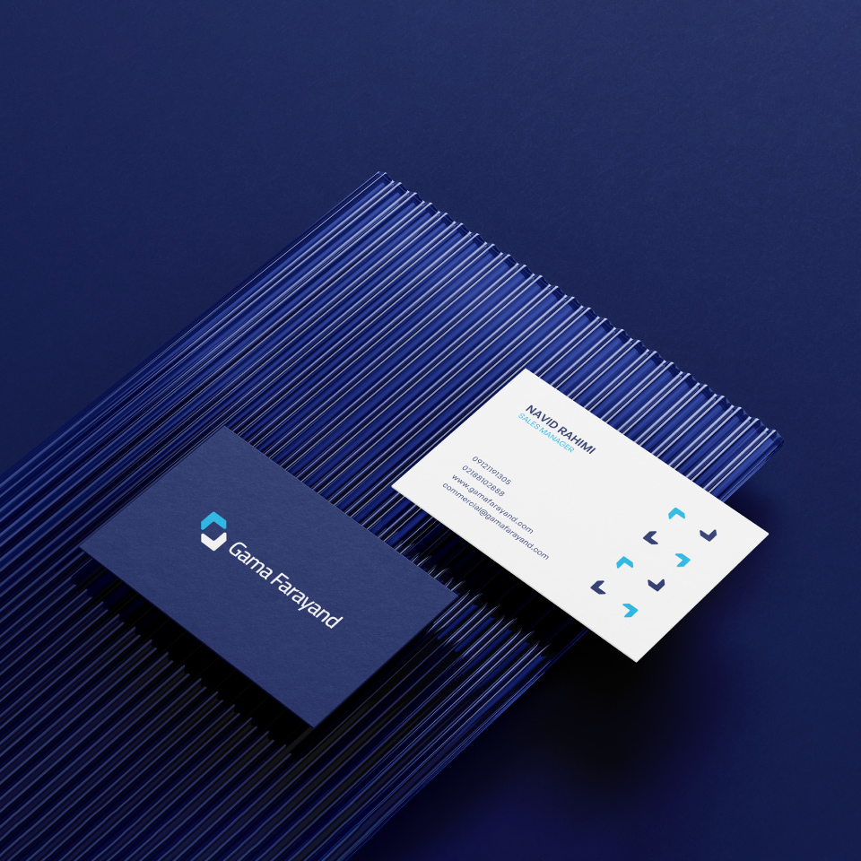 Gama Farayand Brand Identity Design