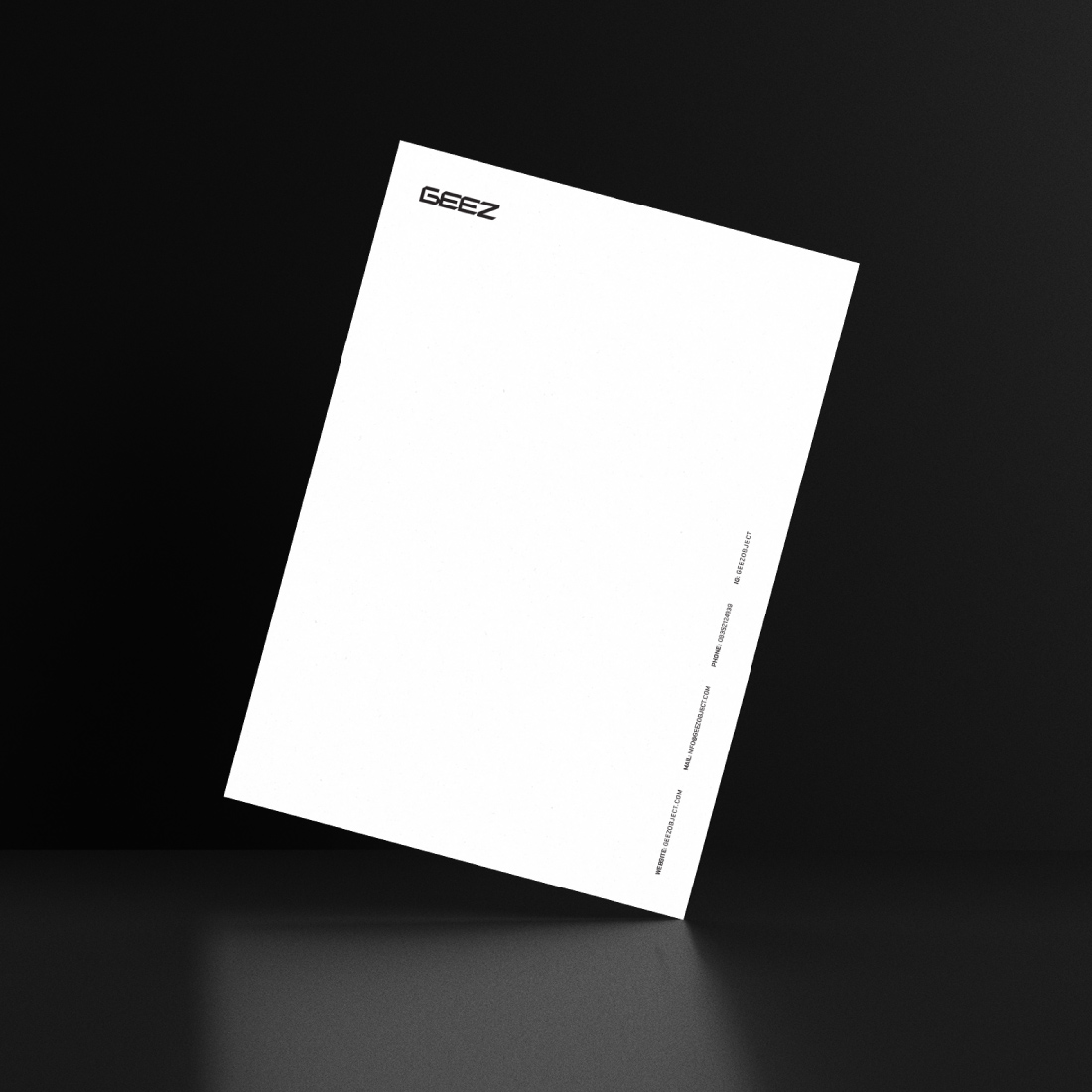 Geez Brand Identity Design