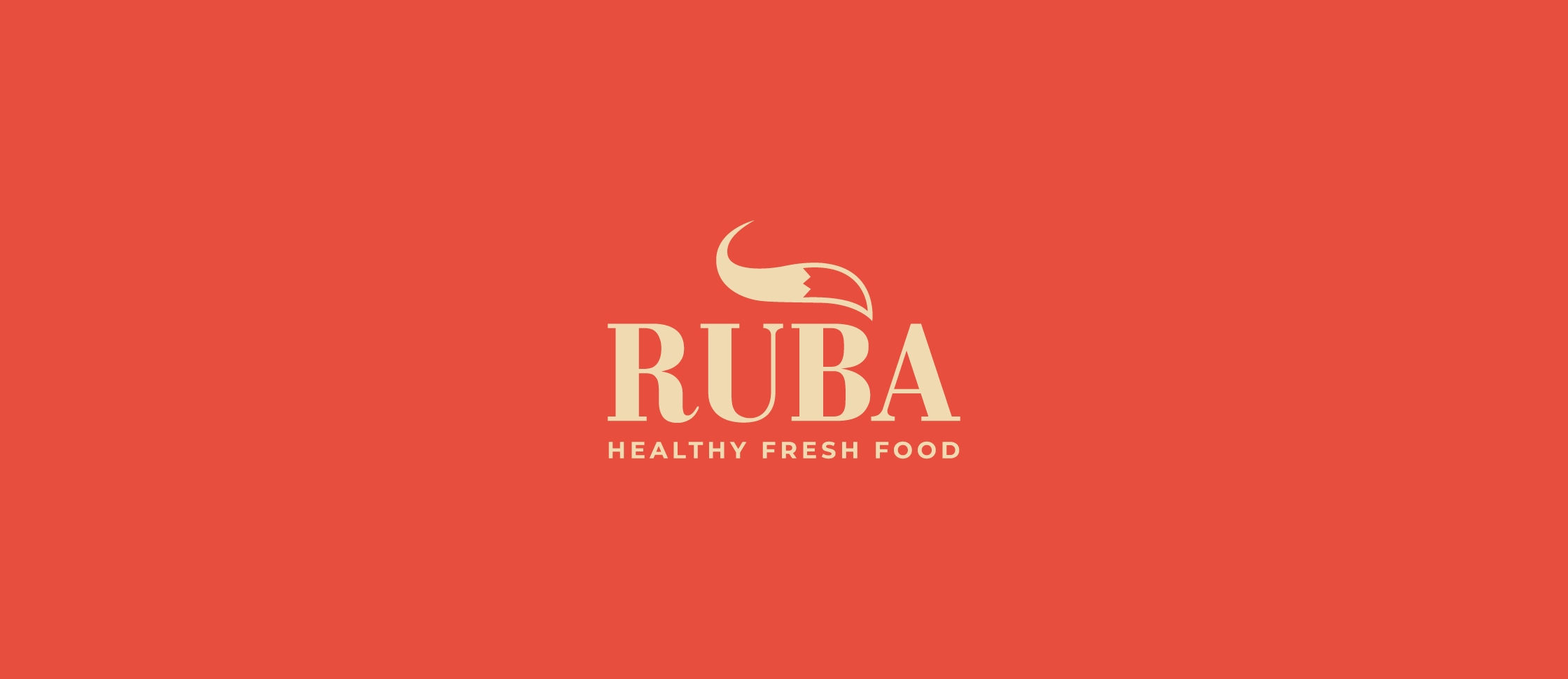 Ruba Restaurant Brand identity Design