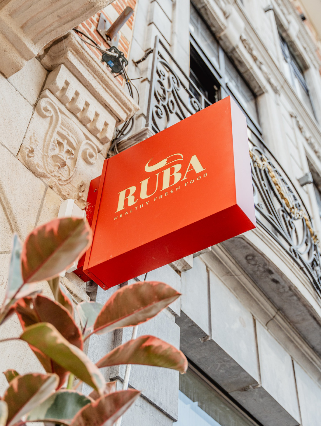 Ruba Restaurant Brand identity Design