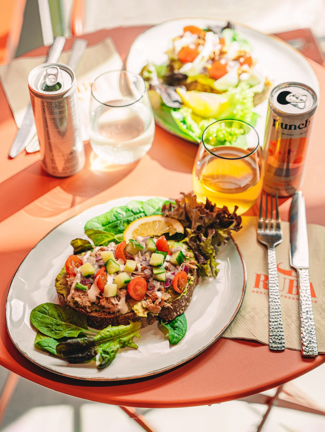 Ruba Restaurant Brand identity Design