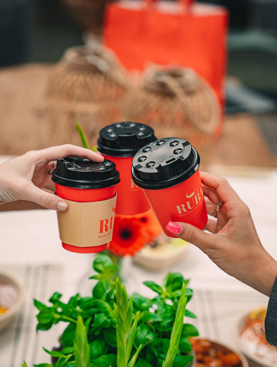 Ruba Restaurant Brand identity Design