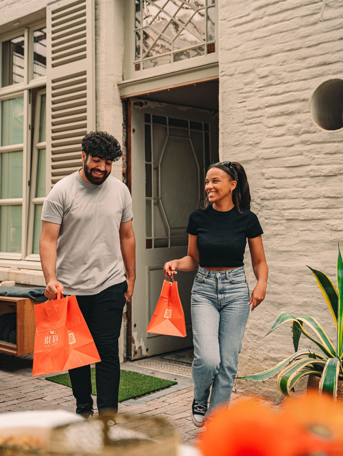 Ruba Restaurant Brand identity Design